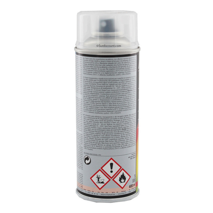 Bombe de peinture d'accroche pour plastique - Motip