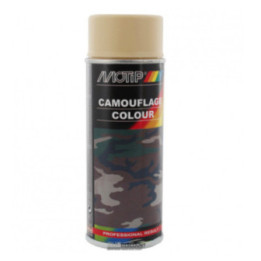 Bombe de peinture de camouflage - beige - Motip