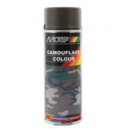 Bombe de peinture de camouflage - vert olive - Motip