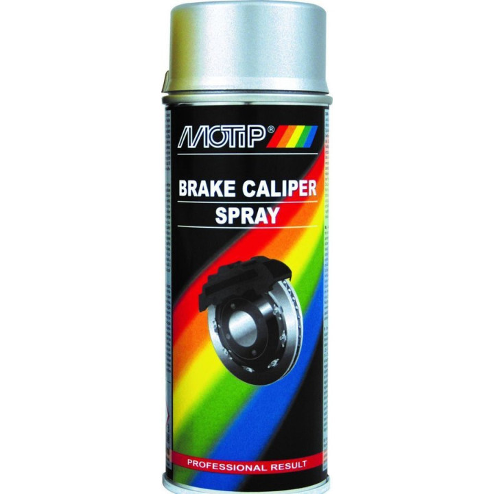 Bombe de peinture étriers de frein - argent - Motip