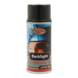 Bombe de peinture feux arrières de voiture - Noir - 150ml - Motip