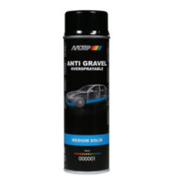 Bombe de peinture anti gravillons - noir - Motip