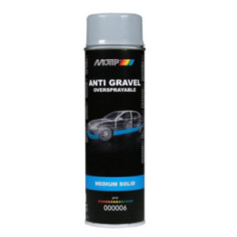 Bombe de peinture anti gravillons - gris - Motip