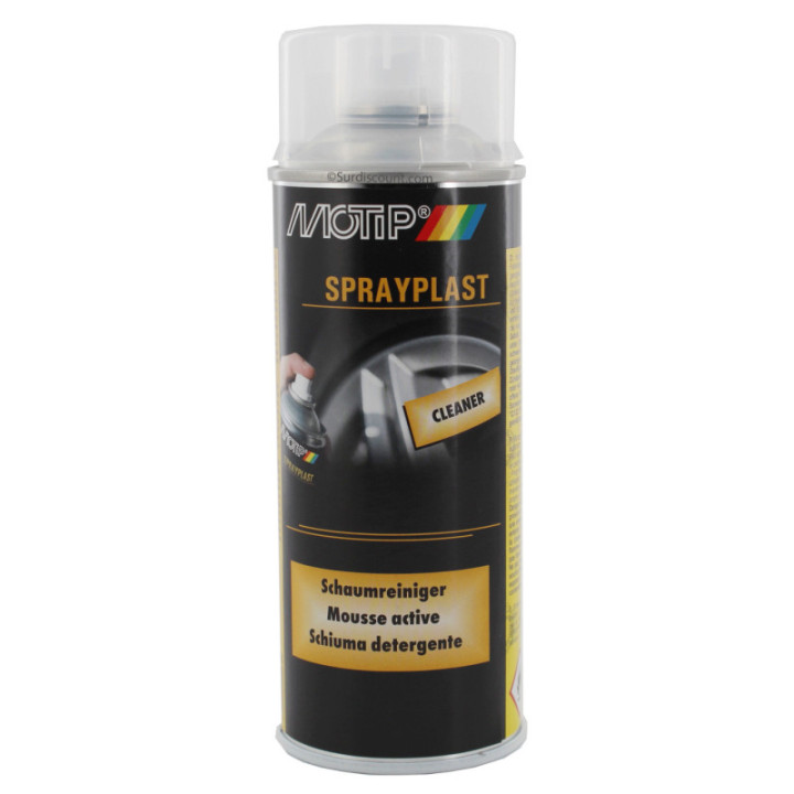 Produit nettoyant - Pour peinture pelable Sprayplast - Apprêt - Motip - 400ml