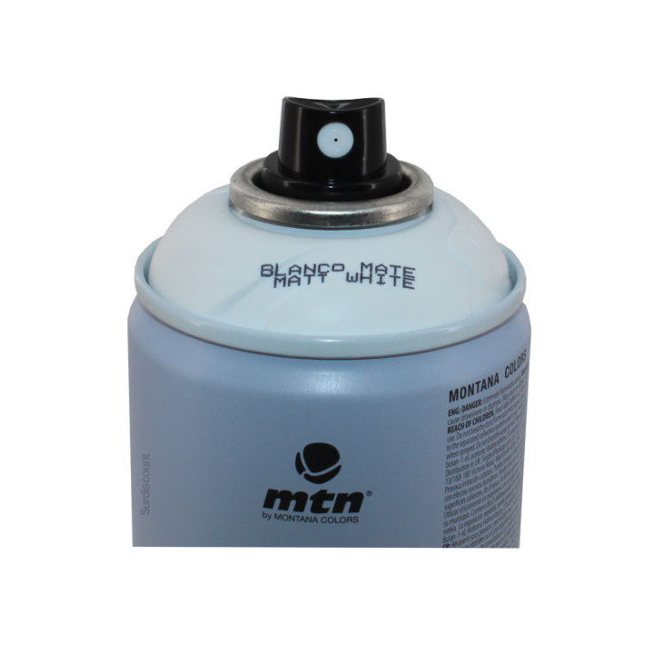 Bombe de peinture - Blanc mat - RV-9010 - MTN 94 - 400ml