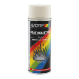 Bombe de peinture haute température - beige -  Motip