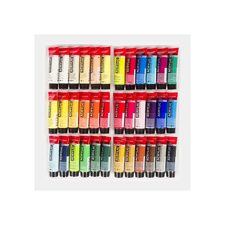 Set Peinture Acrylique de 36 tubes - Amsterdam