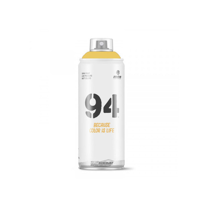 Bombe de peinture - Jaune clair - RV-1021 - MTN 94 - 400ml