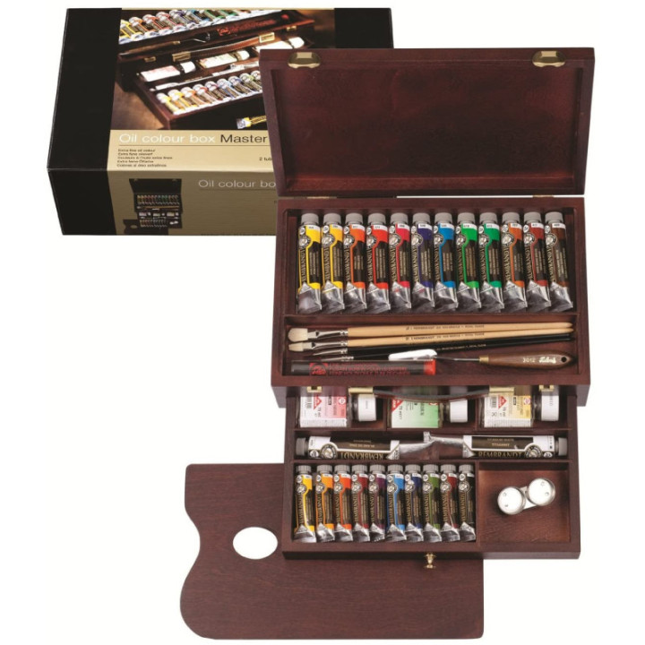Coffret de peinture à l'huile extra-fine - 24 tubes - Royal Talens