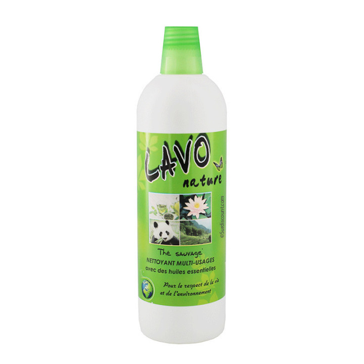 Produit nettoyant - Multi surfaces - Parfum thé sauvage - Lavo Fruit - Bidon 1L