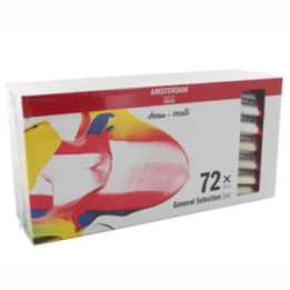 Set Peinture Acrylique de 72 tubes - Amsterdam