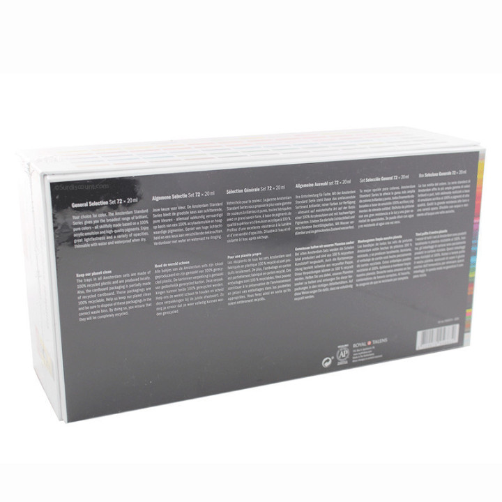 Set Peinture Acrylique de 72 tubes - Amsterdam