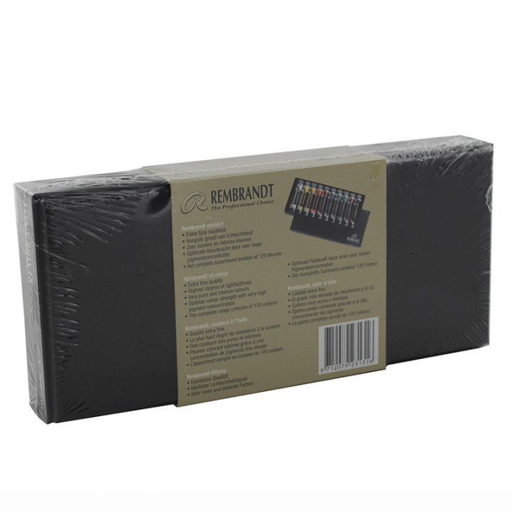 Coffret de peinture à l'huile extra-fine - 10 tubes - Rembrandt
