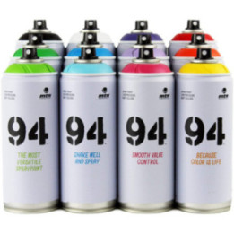 Lot 12 Bombes De Peinture Mtn 94