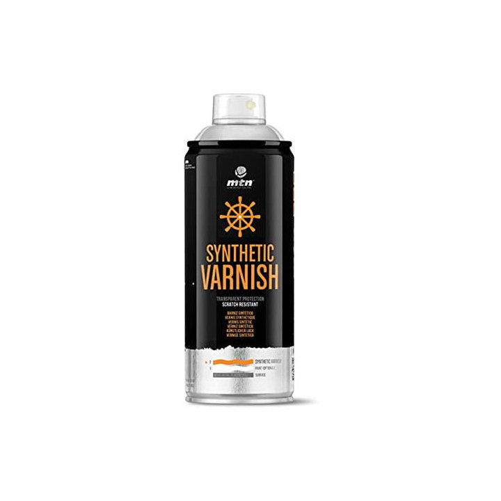 Vernis - Mat - Transparent - Synthétique - Résistant - MTN PRO - 400ml