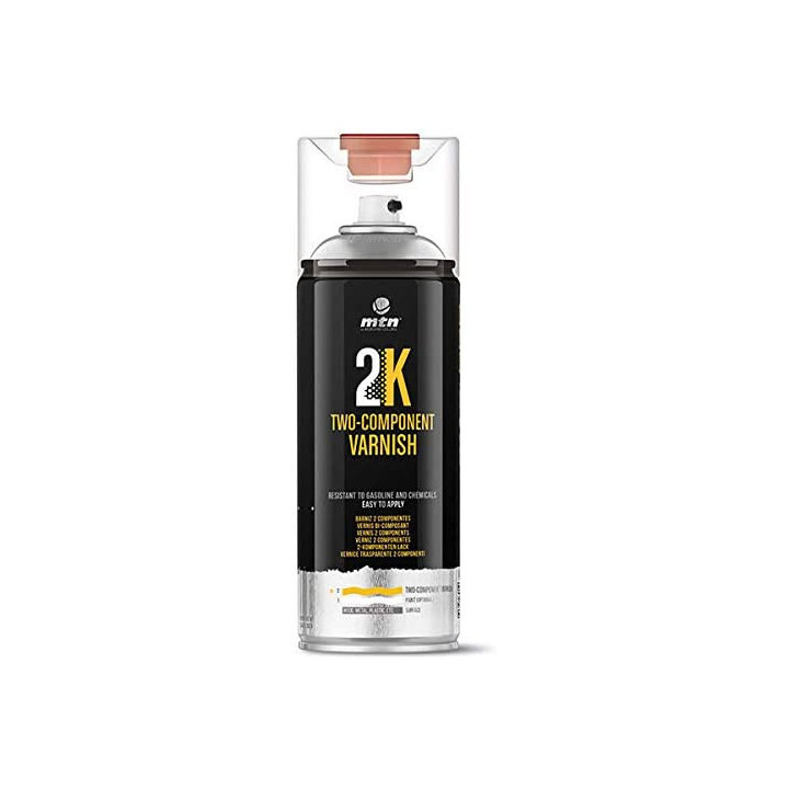 Vernis 2K Bi-Composant 400Ml Brillant - Mtn Pro