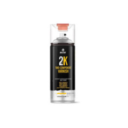 Vernis 2K - Bi-Composant - Mat - Transparent - Résines acryliques - MTN PRO - 400ml