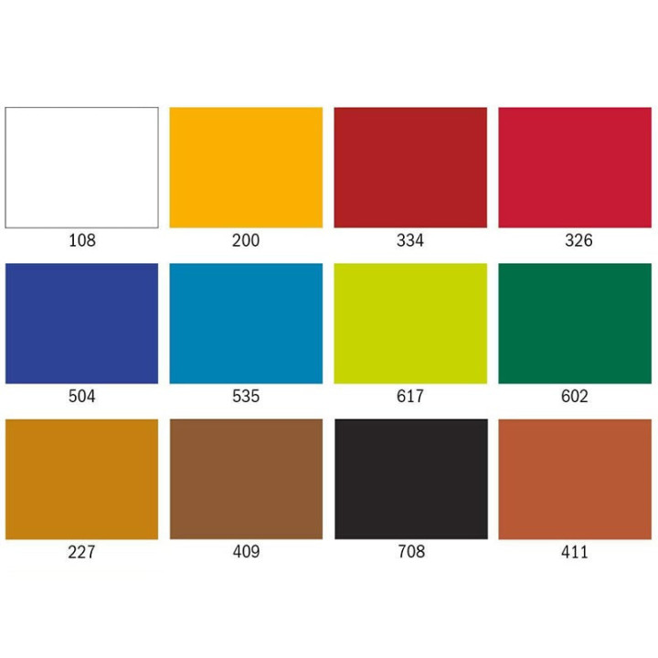 Set de 12 tubes de peinture aquarelle 12ml - Royal Talens