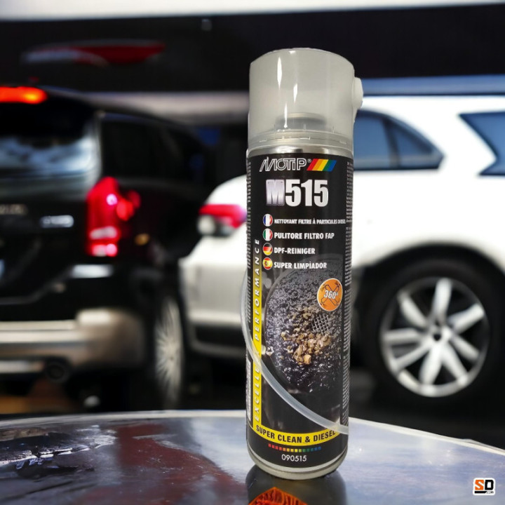Produit nettoyant FAP - Filtres à particules - Moteur diesel - Action rapide - Motip