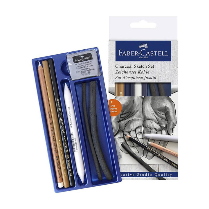 Set d'esquisse fusain - Faber-Castell