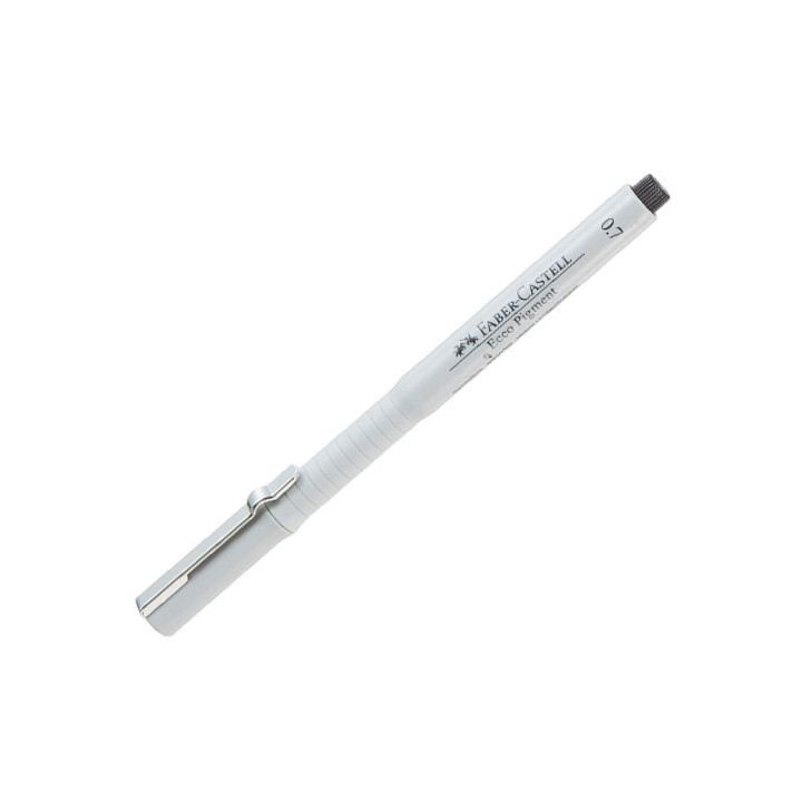 Feutre fin Ecco pigment - 0.7mm - noir - Faber-Castell