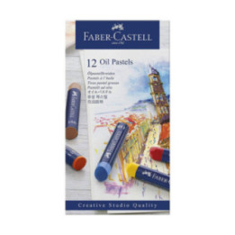Pastels à l'huile - Creboite de 12 - Faber-Castell