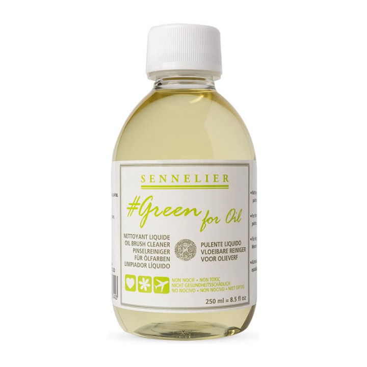 Nettoyant liquide Green for Oil - 250 ml - Sennelier