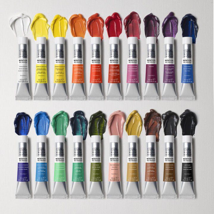Set initiation peinture à l'huile - 20 tubes - Winsor & Newton