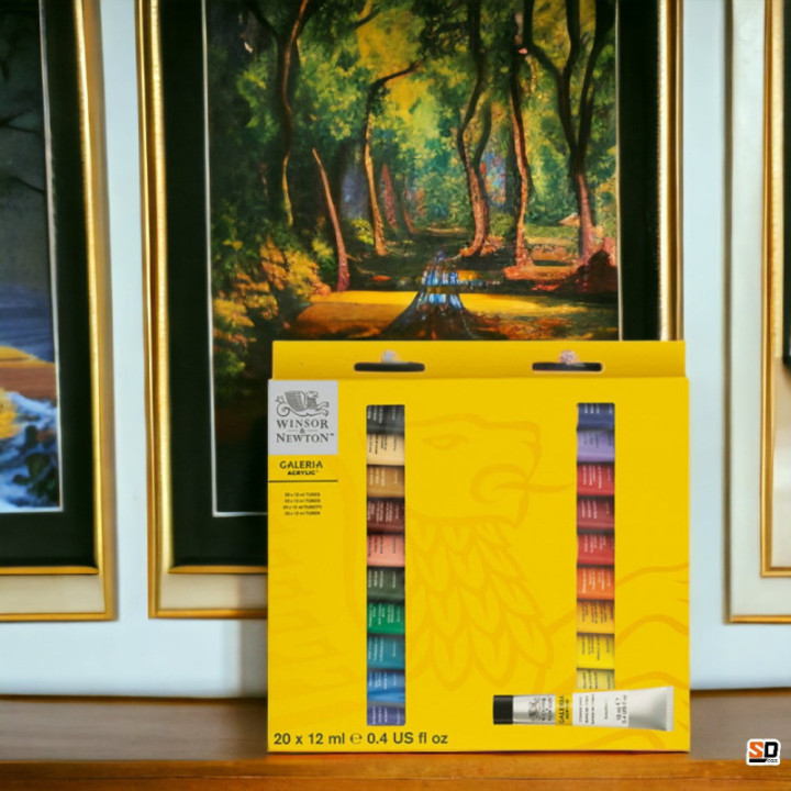 Set Peinture - Acrylique - 20 tubes - Winsor & Newton