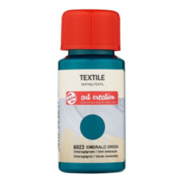 Peinture pour textile - vert émeraude - Talens Art Creation - 50ml