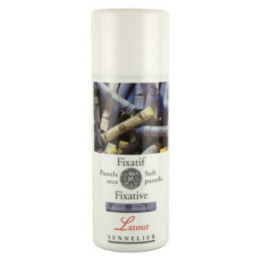 Bombe fixatif pastels à sec Latour 400ml -  Sennelier