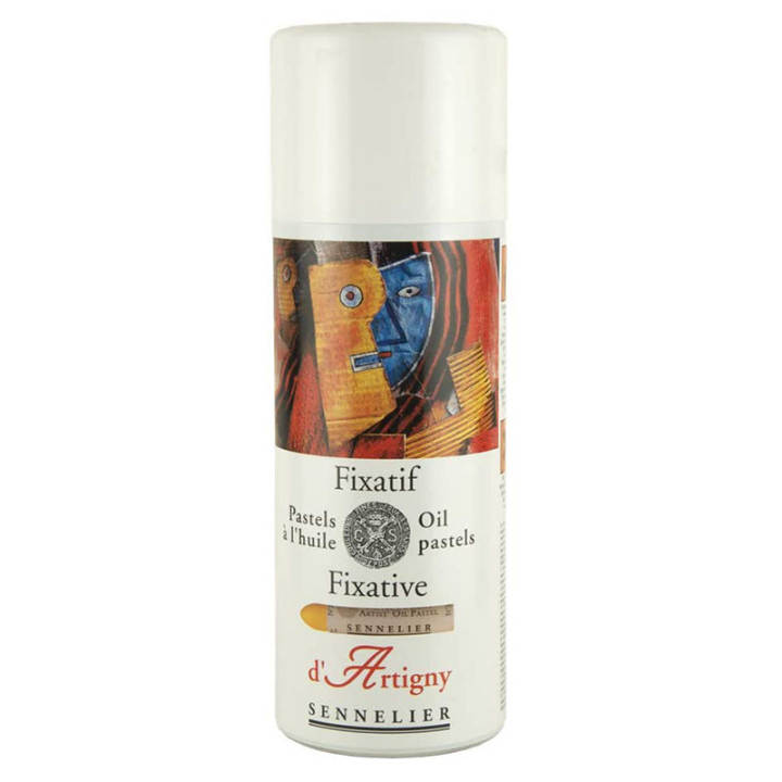 Bombe fixatif pastels à huile d'Artigny 400ml -  Sennelier