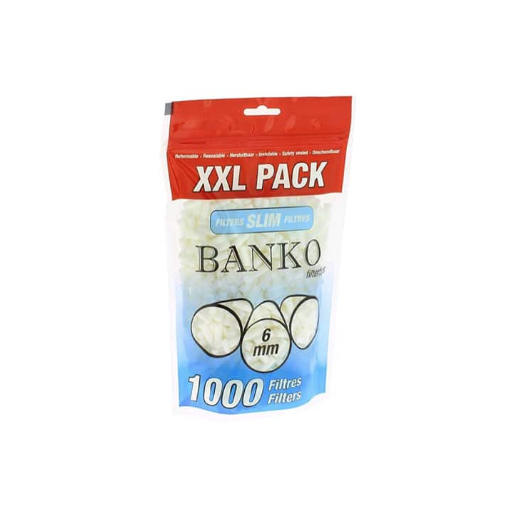 Filtres Slim - Pack Xxl - 1000 Filtres - Banko