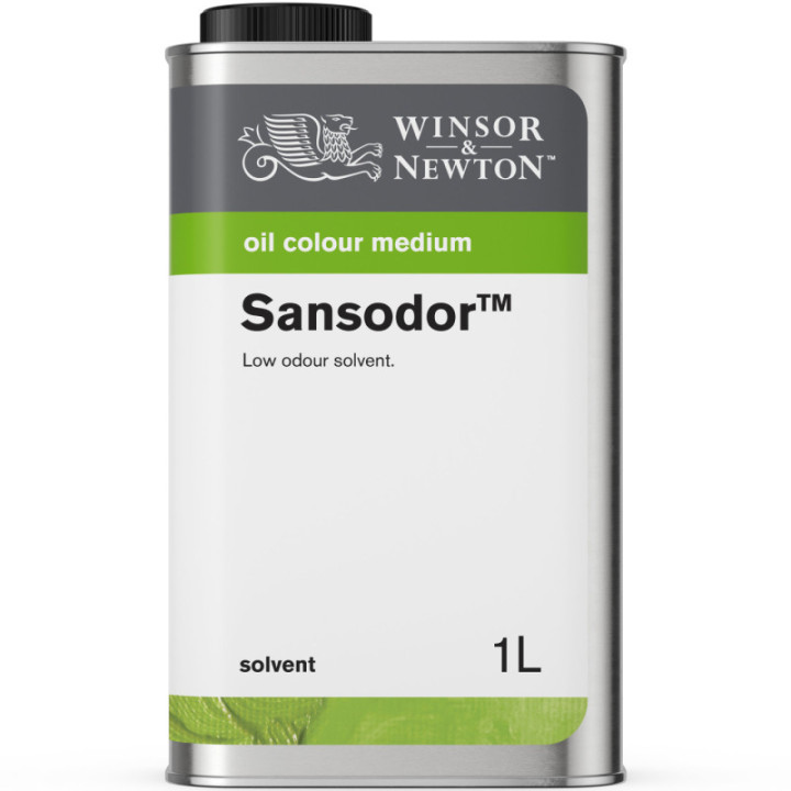 Solvant - Sansodor - Peinture à l'huile - Sans odeur - Winsor et Newton - 1L