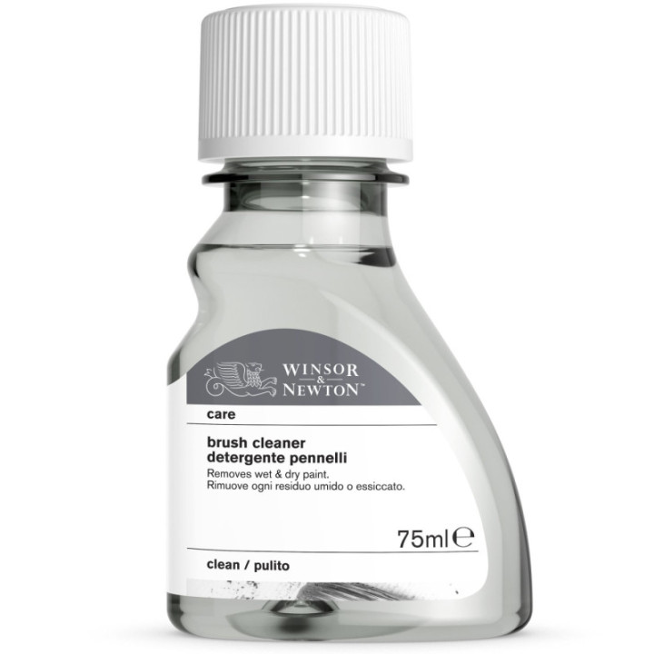 Produit nettoyant pour pinceaux - Acrylique, huile et alkyde - Winsor et Newton - 75ml