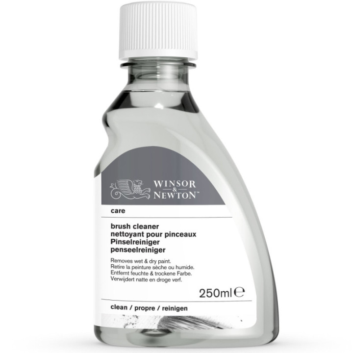 Produit nettoyant pour pinceaux - Acrylique, huile et alkyde - Winsor et Newton - 250ml