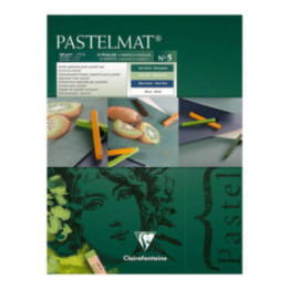 Bloc Pastelmat N°5 - 18 x 24 cm - 12 feuilles - Clairefontaine