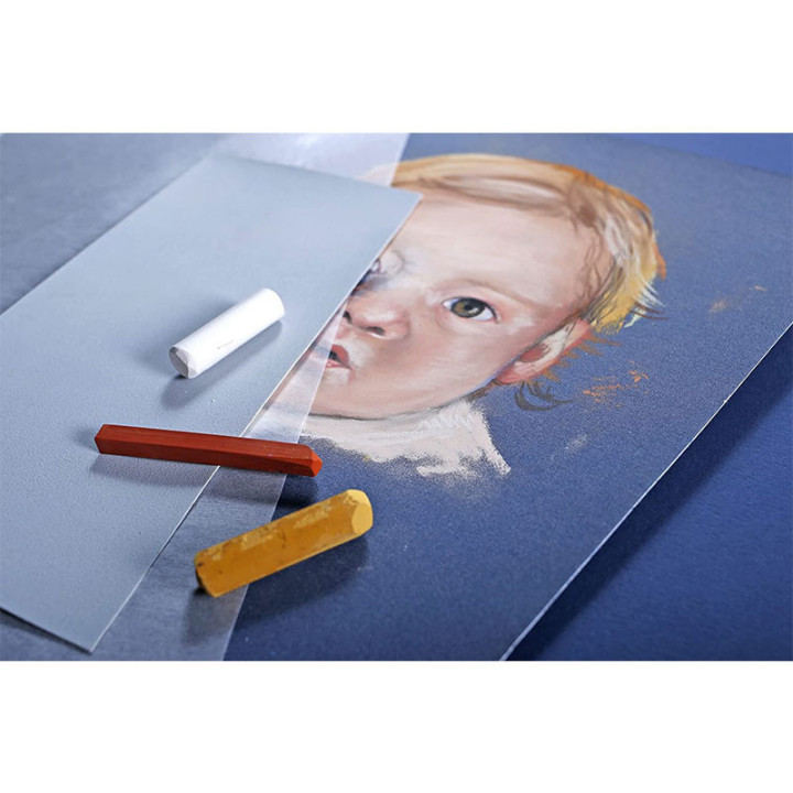 Bloc Pastelmat N°5 - 18 x 24 cm - 12 feuilles - Clairefontaine