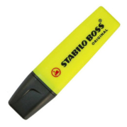 Surligneur - STABILO BOSS ORIGINAL - Jaune