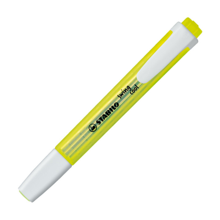 Surligneur jaune fluo - STABILO Swing cool