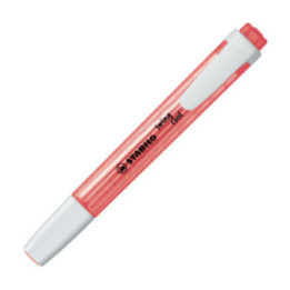 Surligneur rouge fluo - STABILO Swing cool