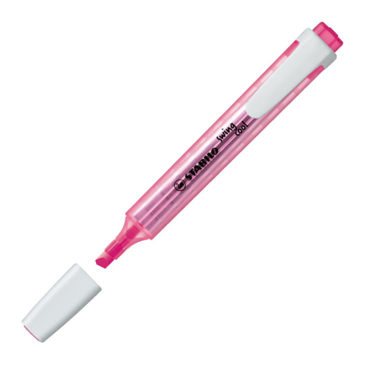 Surligneur rose fluo - STABILO Swing cool