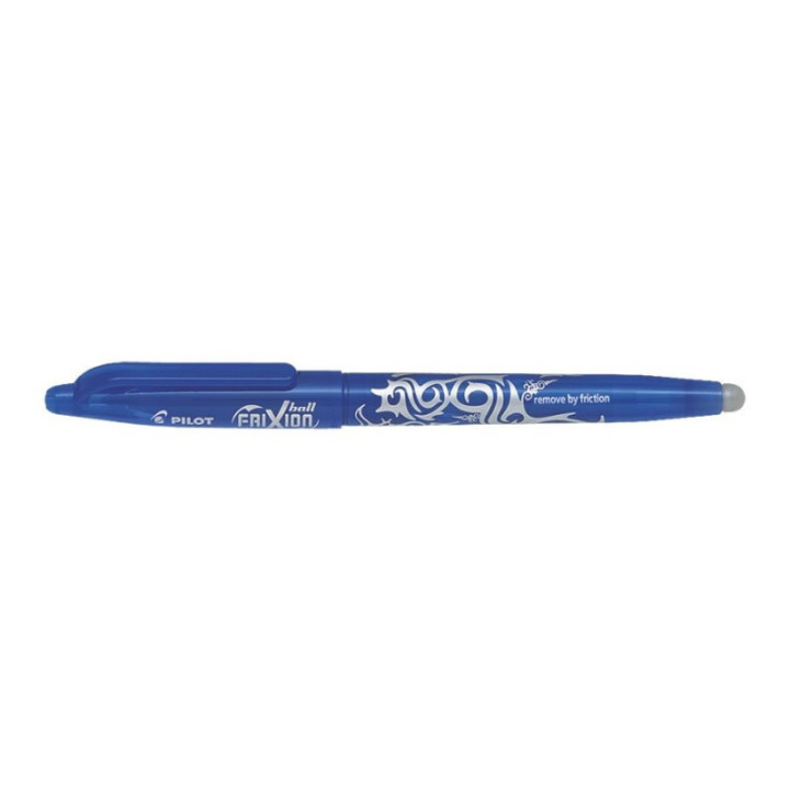 Stylo FriXion Ball pointe moyenne 0.7mm bleu Pilot