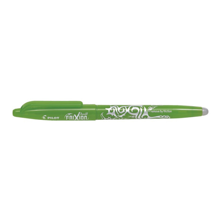 Stylo FriXion Ball pointe moyenne 0.7mm vert pomme Pilot