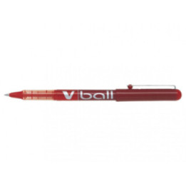 Stylo roller V-Ball 05 pointe fine 0,5mm rouge Pilot