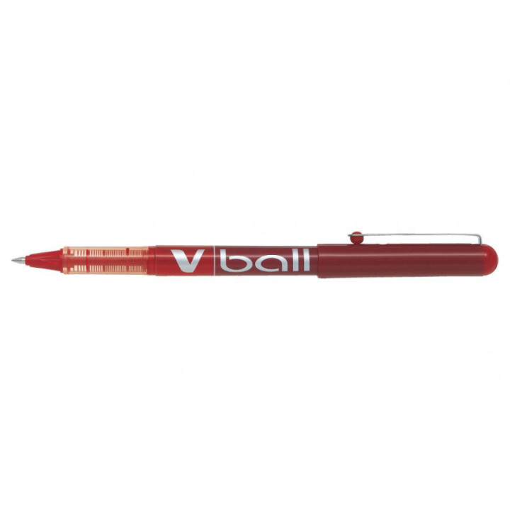 Stylo roller V-Ball 05 pointe fine 0,5mm rouge Pilot