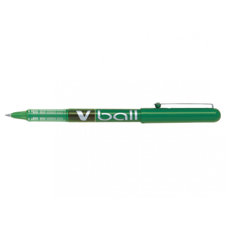 Stylo roller V-Ball 05 pointe fine 0,5mm vert Pilot