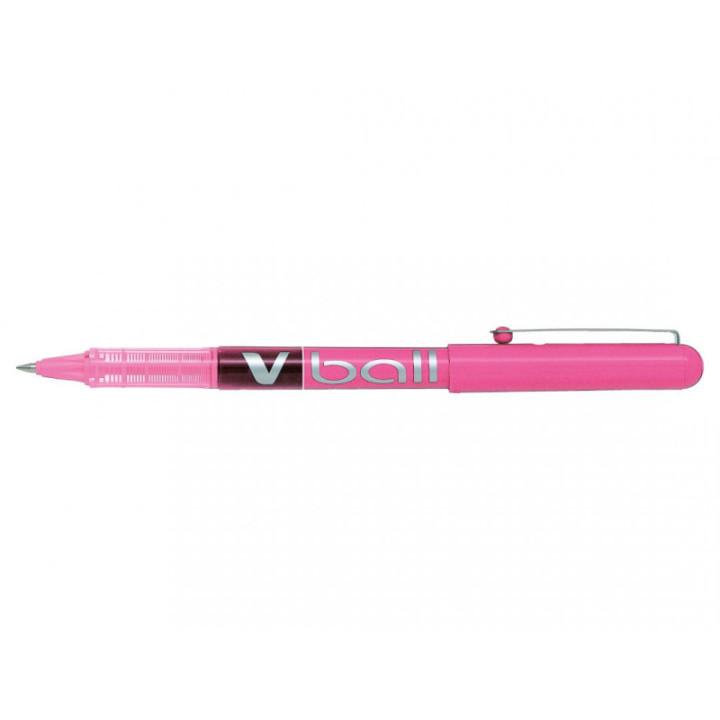 Stylo roller V-Ball 05 pointe fine 0,5mm rose Pilot
