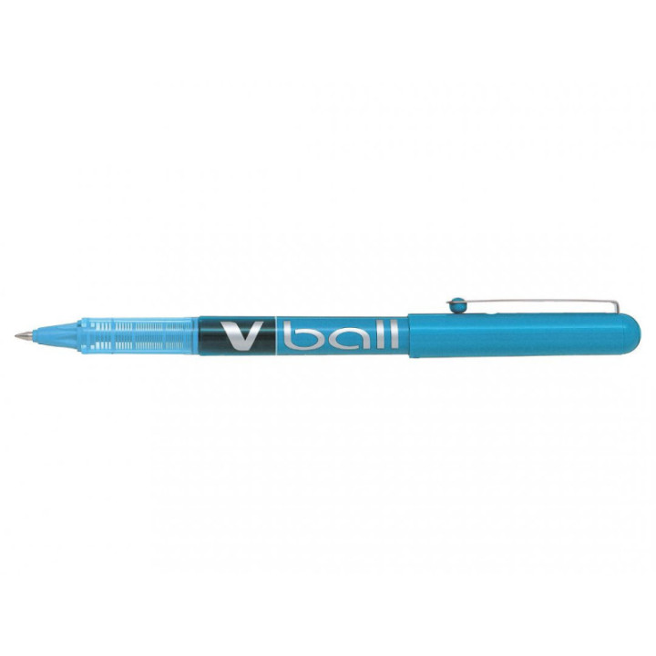 Stylo roller V-Ball 05 pointe fine 0,5mm turquoise Pilot