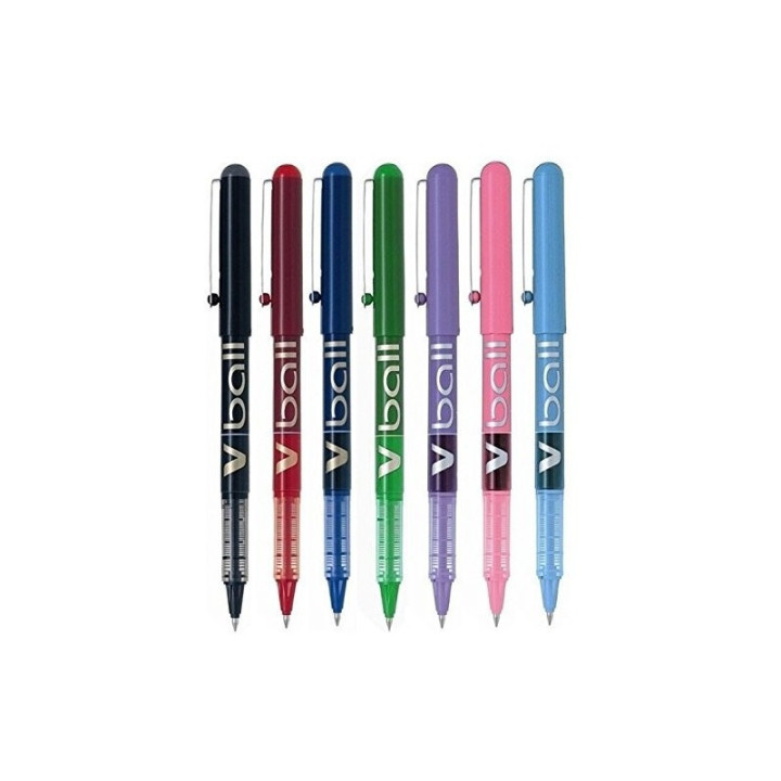 Stylo roller V-Ball 05 pointe fine 0,5mm violet Pilot